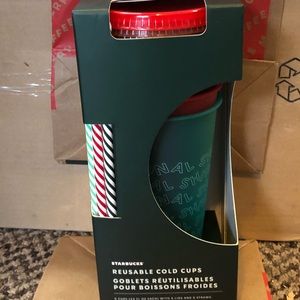 Starbucks Holiday 2019 cold reusable cups new!